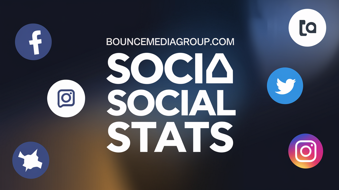 BounceMediaGroup.com Social Stats