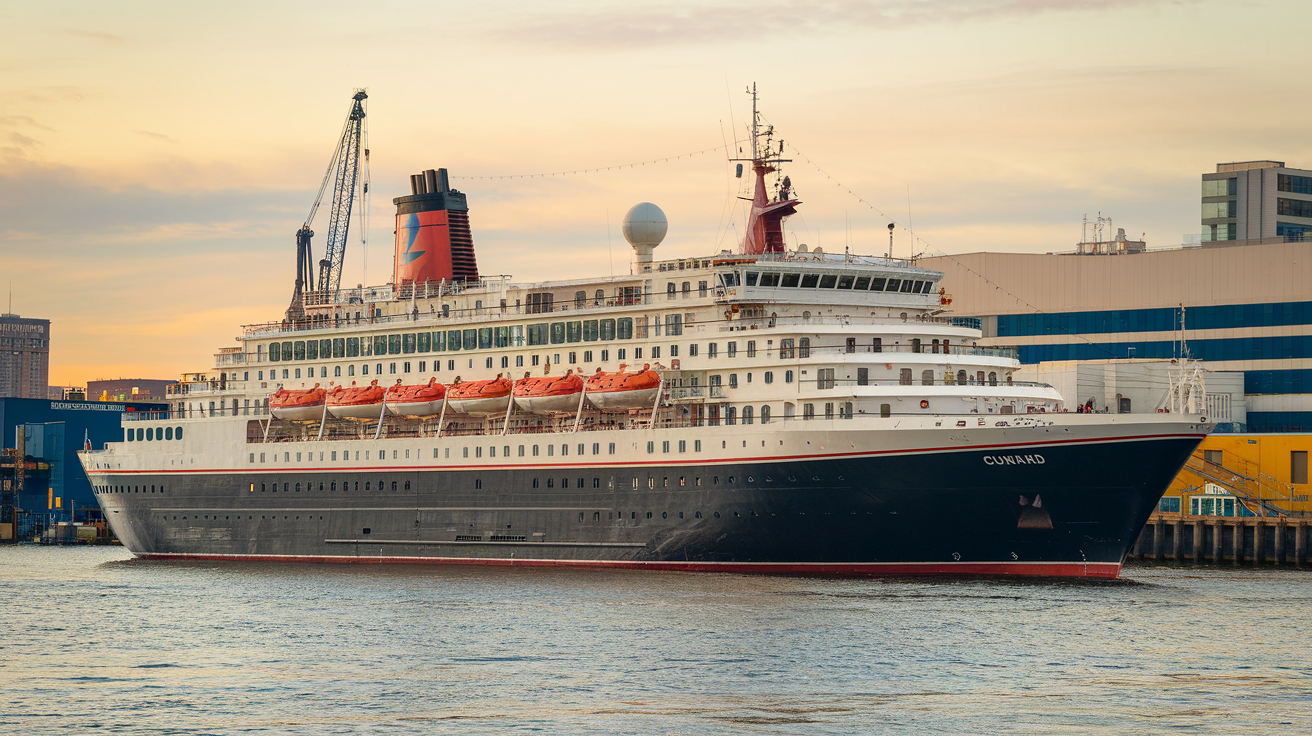 Cunard Europe-America by W.S. Bylitylis