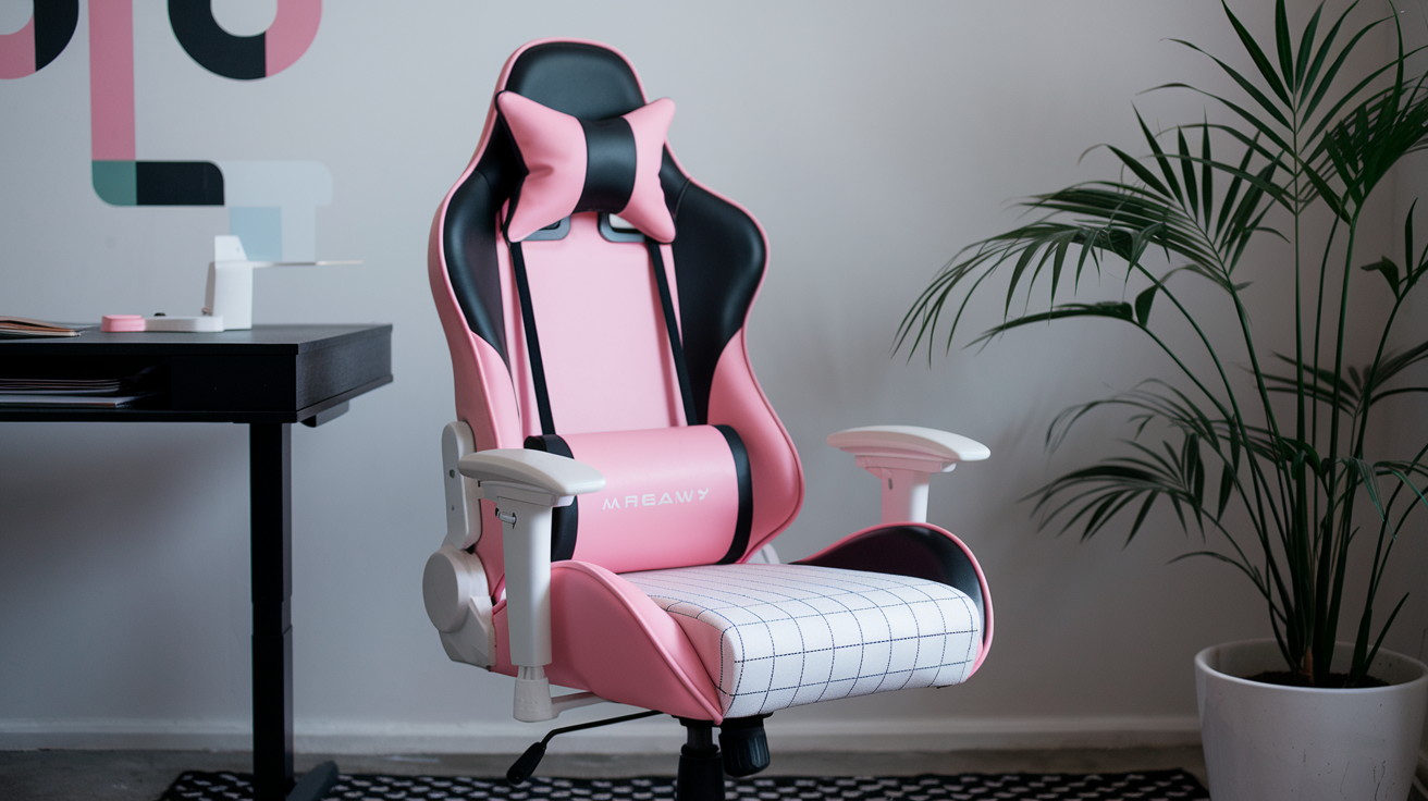 Pink Gaming Chair