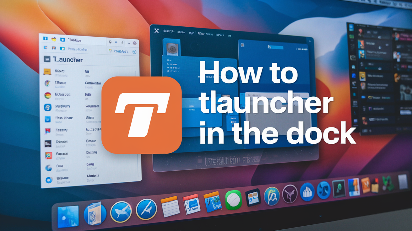 How to Keep TLauncher in the Dock