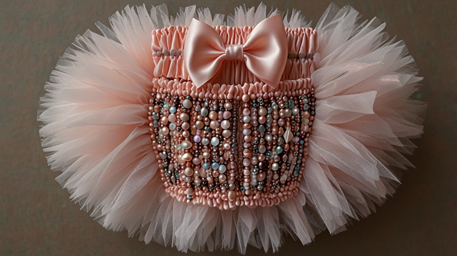 Bicone Beads Box Tutu